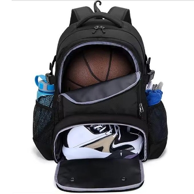 Saco de basquete impermeável personalizado Mochila desportiva com porta-bolas separada e compartimento de sapatos